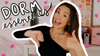 What You NEED In a Dorm! | DORM ROOM ESSENTIALS 2020