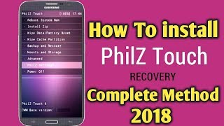 How To install Philz Touch Recovery in Any Android Device | Complete Method 2018 | Custom Recovery | screenshot 4