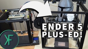 Creality Ender 5 Plus: Build and Preview