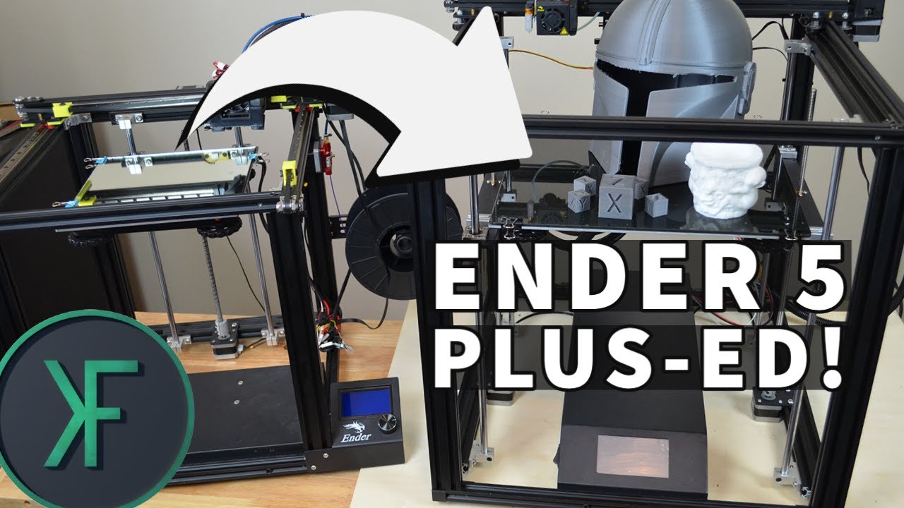 Creality Ender 5 Plus: Build and Preview - YouTube