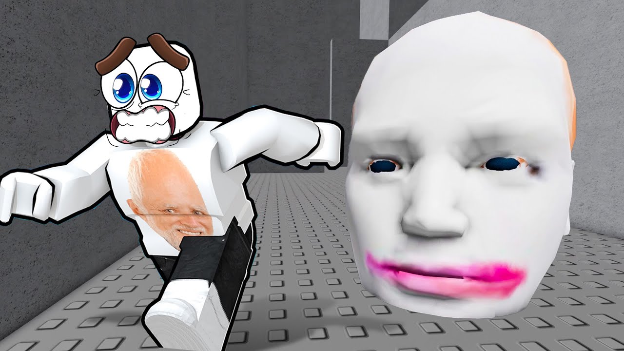 Roblox escape the running heads 😭