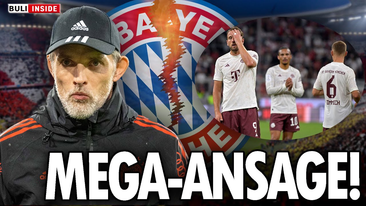 ⁣Nach Supercup-Blamage: Thomas Tuchel mit MEGA-ANSAGE an die Bayern-Stars!