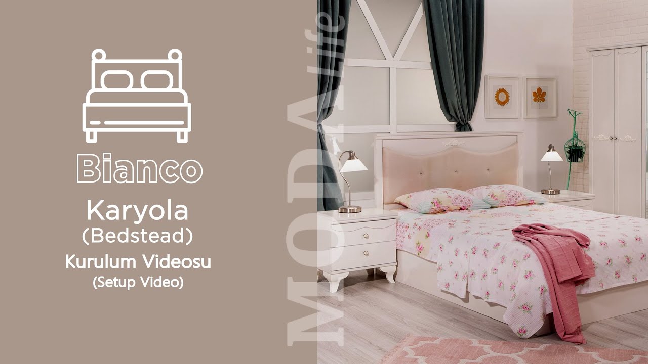 Bianco Karyola Baza Kurulumu Bianco Bedstead Assembly Youtube