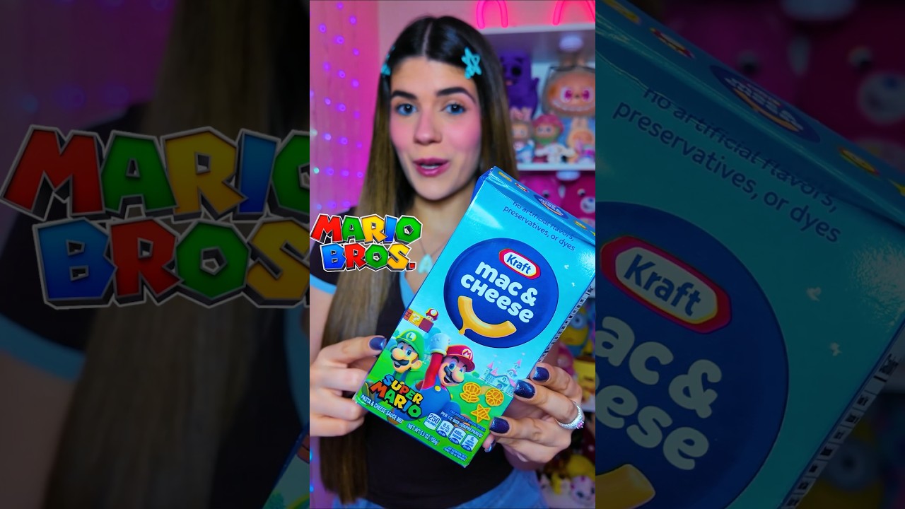 COMIENDO de Mario Bros por un DÍA🍝💚