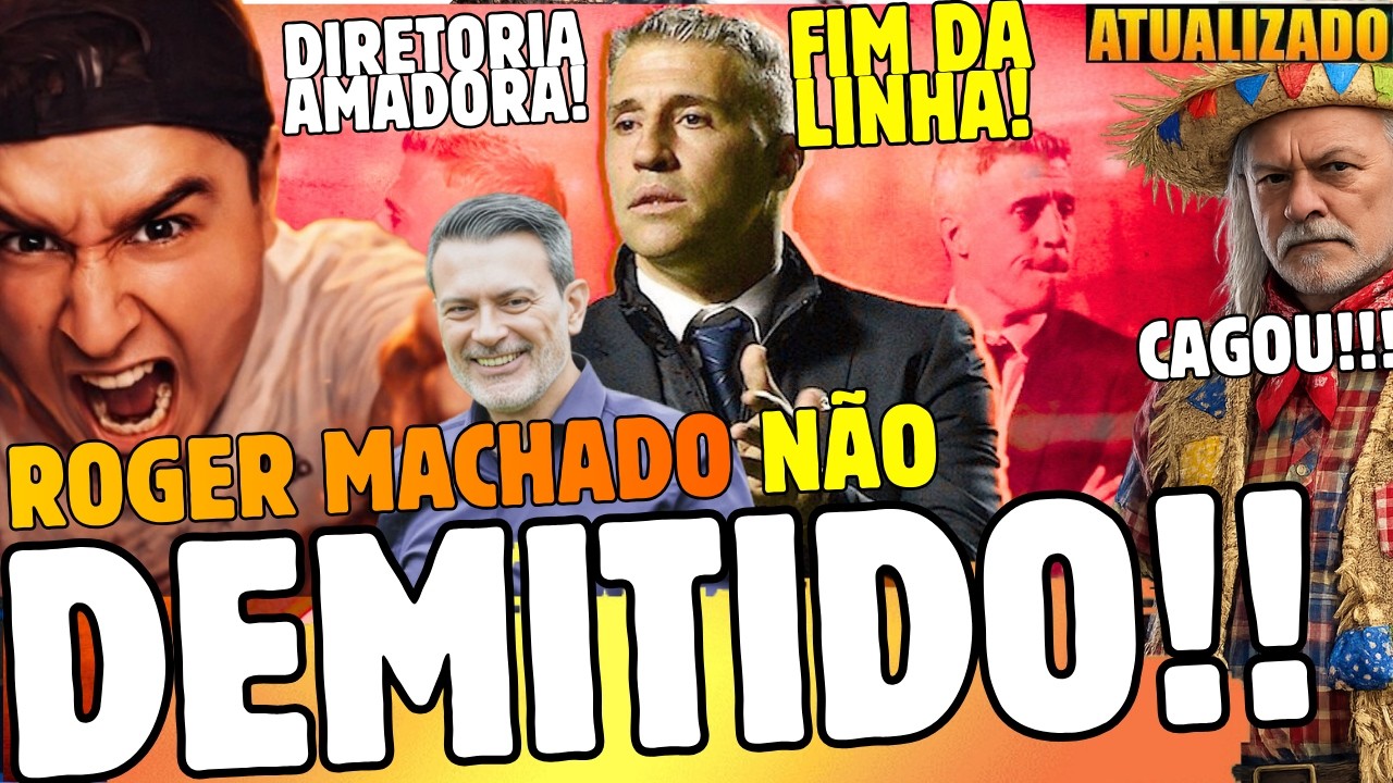 SURREAL, DEMITIDO! CRESPO FORA DO SPFC: DIRETORIA IRRESPONSÁVEL l NÃO APAREÇA COM ROGER MACHADO l E+