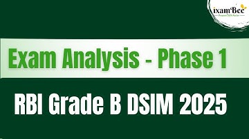 RBI Grade B DSIM 2025 Exam Analysis