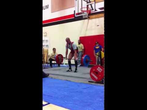 Dan Wick 217 5KG 480lb Deadlift Puke