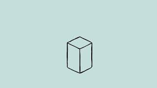 Spinning 3D rectangle