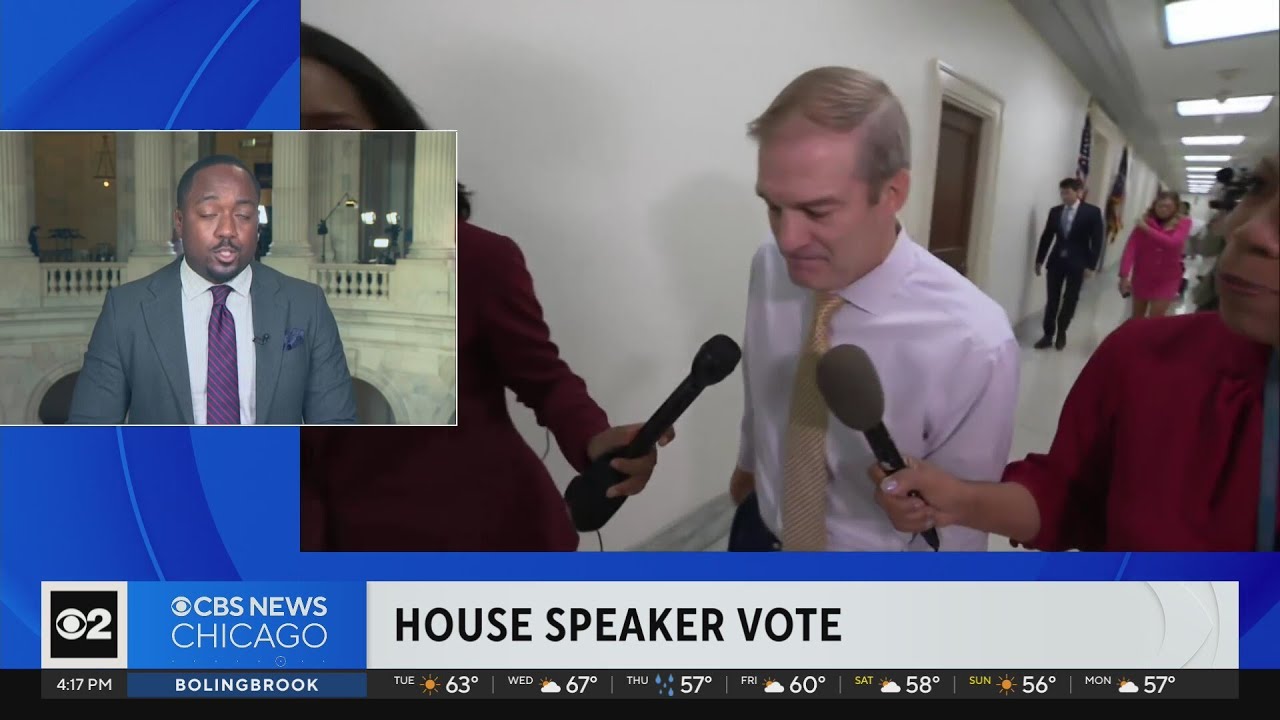 Congressman Jim Jordan loses first vote to become House Speaker - YouTube