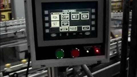 Trine 6500 Roll-Fed Labeler with EMP Series 1000 Servo Registration