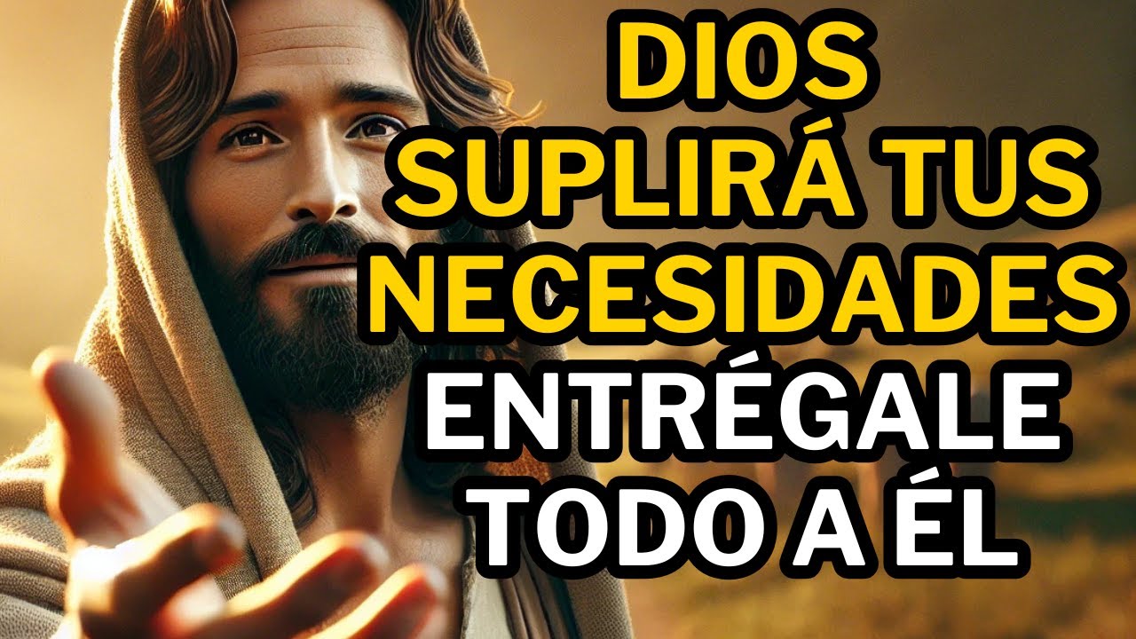 CONFÍA PLENAMENTE EN DIOS, Él te PROVEERÁ TODO lo que tu vida NECESITA ...
