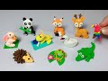 Diy how to make cute miniature animals from polymer clay diy mini clay animals easy handmade diy