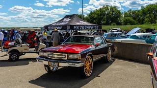 HANGING OUT IN ( JOLIET , IL) ROLLING INTO THE SPEEDWAY Mr.75 Caprice CARSHOW 4K QUALITY