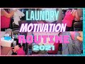 Motivating Laundry Routine 2021