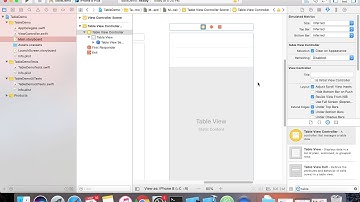 iOS Beginner: UITableview & UITableViewController Introduction ( Swift 4 + Xcode 9 )