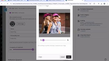 Creating an AI Role Play Assignment on Blackboard Ultra