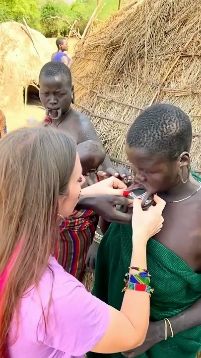 Mursi tribe Omo Valley Ethiopia #Ethiopia #OmoValley #omoriver #omoadvisor