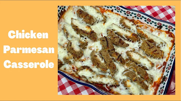 Chicken Parmesan Casserole, Cheater Dinner