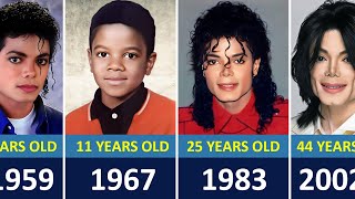 Michael Jackson Transformation From 1 to 50 Years Old (1958 - 2009)