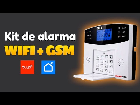 Kit de alarma WiFi + GSM para casa sin cuotas 🤑