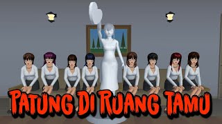 STATUE IN THE LIVING ROOM || HORROR MOVIE SAKURA SCHOOL SIMULATOR