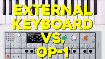 Playing the OP-1 with an external keyboard (Arturia Keystep)