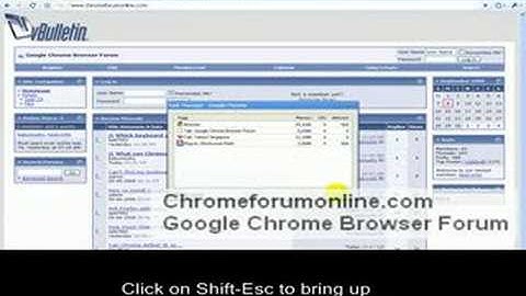 Using Chrome