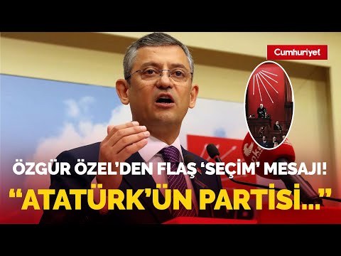Özgür Özel'den flaş