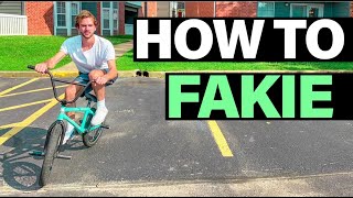 How To Fakie Bmx Learn Today Easiset Method