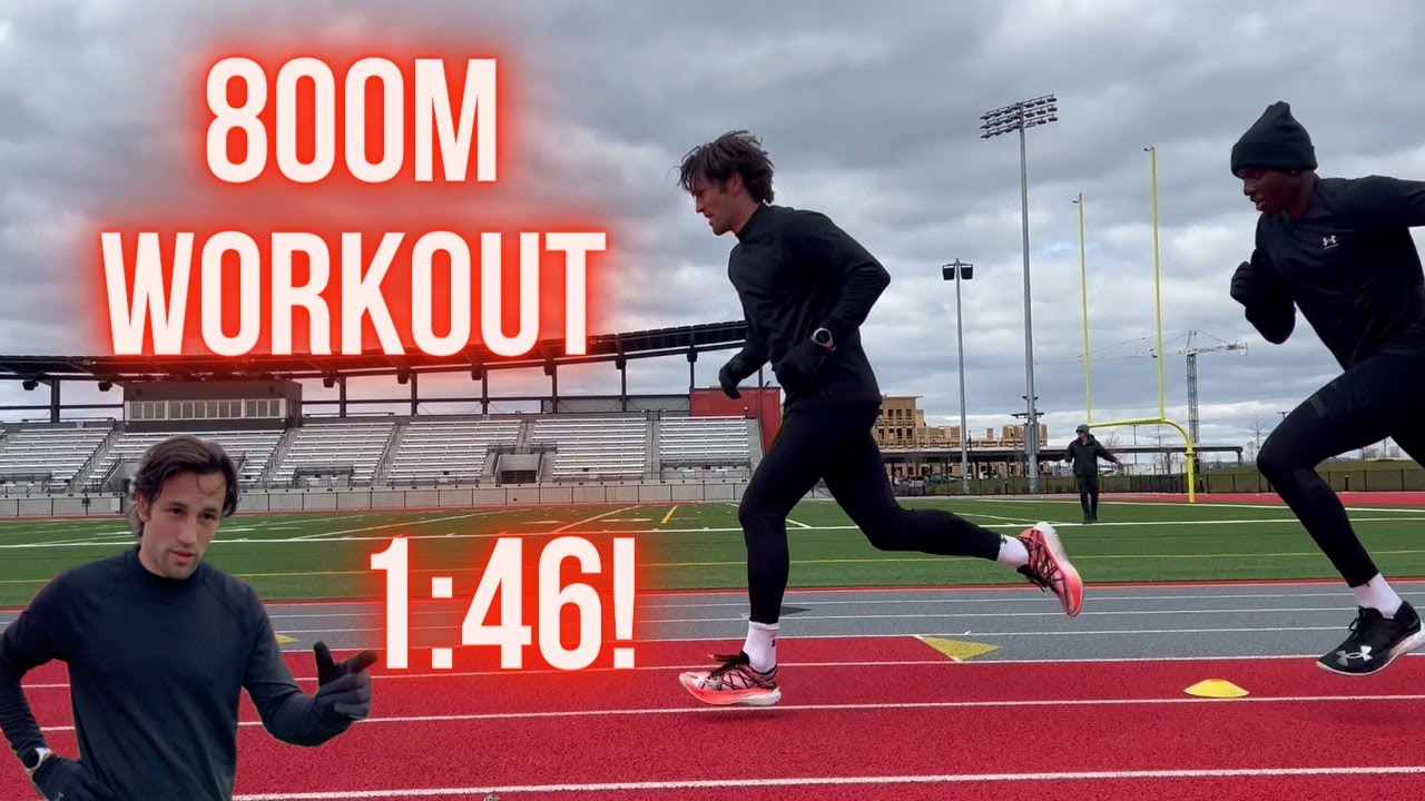 800m Endurance Training + Weights | Under Armour Track
