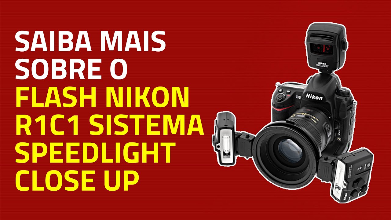 Flash Nikon R1c1 Sistema Speedlight Close up Sem Fio Kit Macro A YouTube