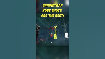 SpringTrap Can Hit Some COOL SHOTS! #dbd #deadbydaylight #fnaf #dbdshorts #dbdclips #dbdkiller
