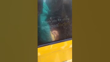 My first time using an amazon locker