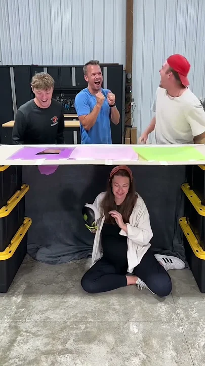 Pick the wrong Hole, get knocked out! 🤣