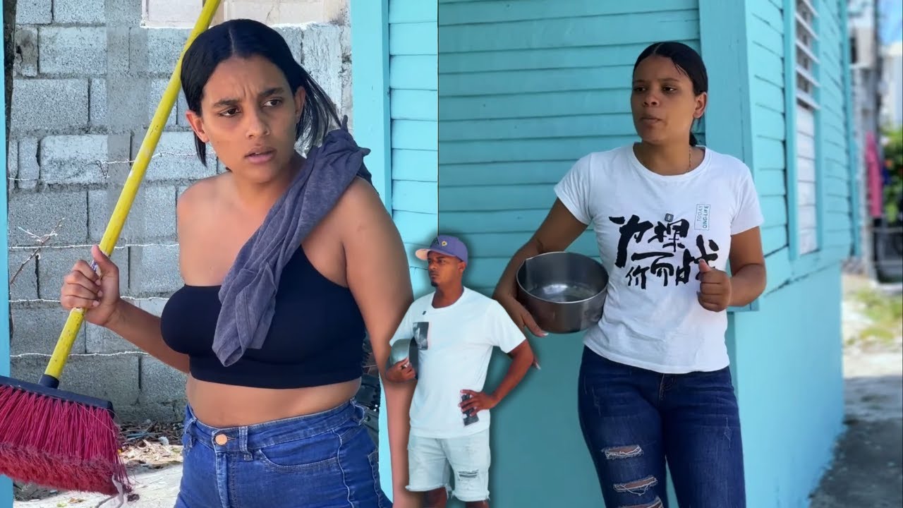 ¡Se cansó! Vecina enfrenta a vividores que solo vienen a pedir comida