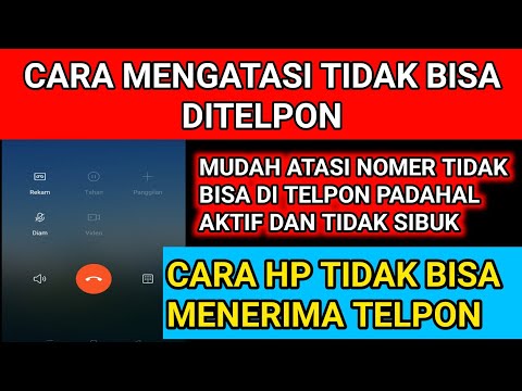 Video: Bagaimana untuk menyahsibukkan talian telefon?