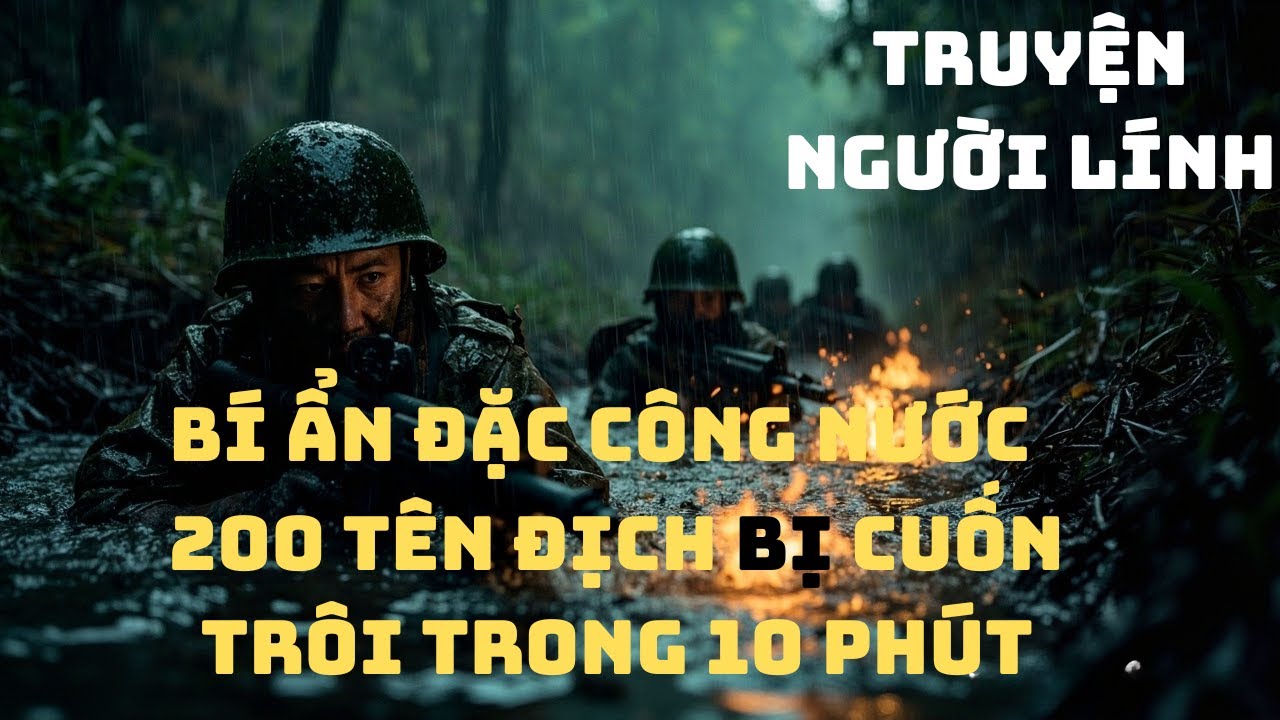 Cả Tiểu Đoàn Địch Bị San Phẳng - Đặc Công Nước Bóng Ma Chiến Trường K | Chuyện Thật Chiến Trường Xưa