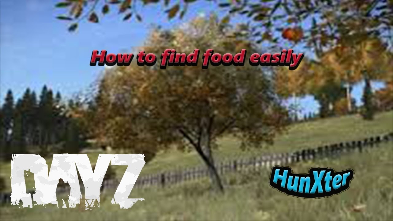 DayZ 61 How To Find Food Easily YouTube