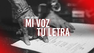 Marc Anthony - Mi Voz Tu Letra | Nada De Nada (Santiago Castillo, Luigi Castillo) Part 2