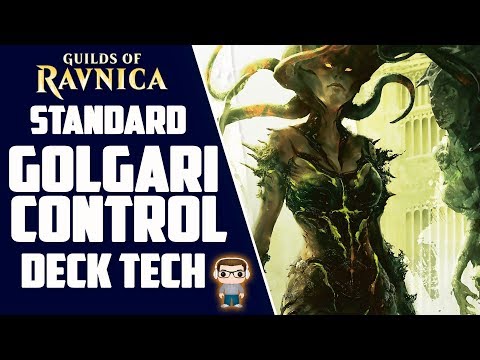GOLGARI CONTROL Deck Tech - Guilds of Ravnica Standard (MTG)