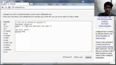 Funcion Scanf y printf