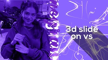 3d slide on videostar