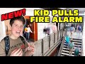 Kid Temper Tantrum Pulls Fire Alarm During School! - SUSPENDED! [NEW VIDEO]