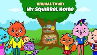 My Tizi World : Squirrel Home Animal Town Pet Games || Shanzay Princess World screenshot 5