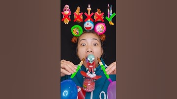 귀여운 말랑이 자를게- Satisfying Squishy Slime 😂 #funny #mukbanging #mukbang
