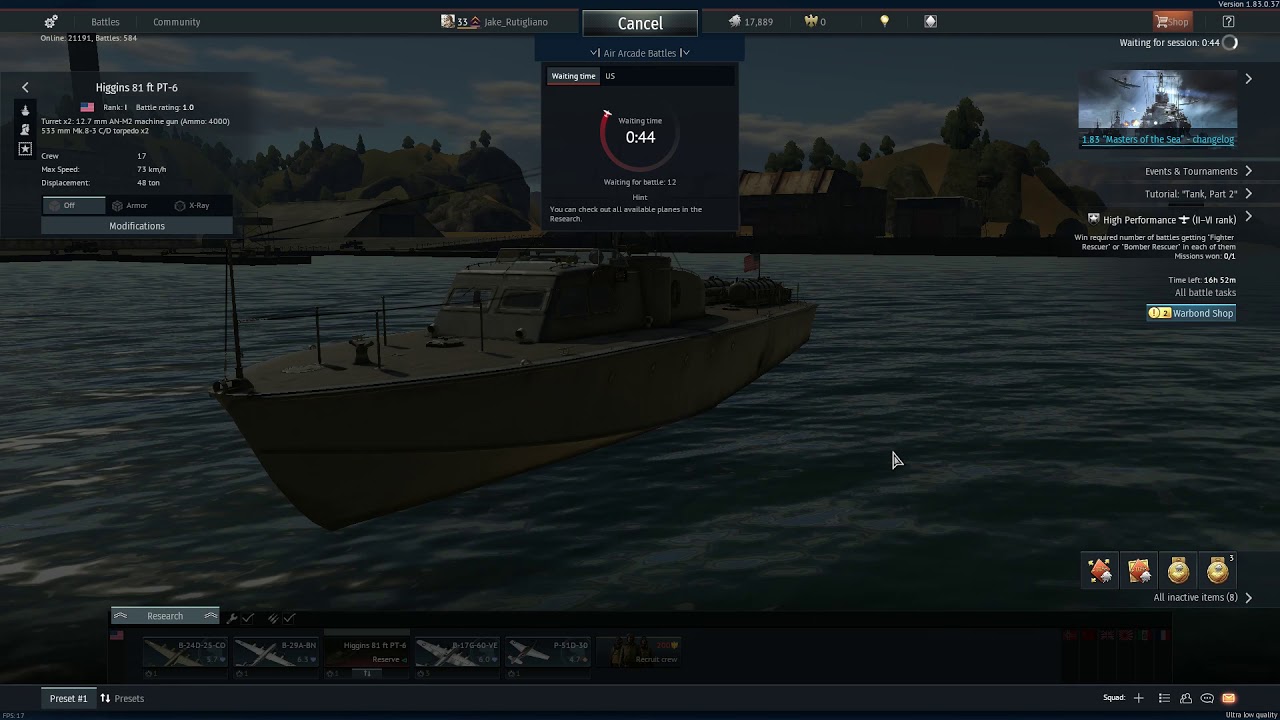 War Thunder - Naval Battle gameplay (intro) 