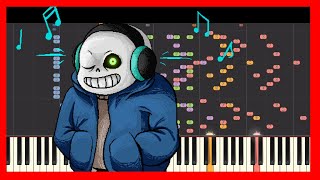 IMPOSSIBLE REMIX - Megalovania - Undertale - Piano Cover chords
