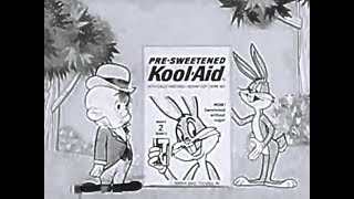 Kool Aid Drink Mix Bugs Bunny and Elmer Fudd 1960's TV Commercial HD