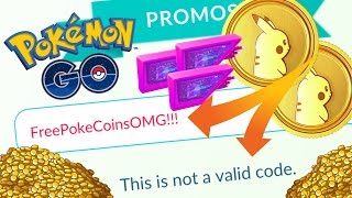 WHY PROMOCODES DON'T WORK FOR POKEMON GO?! NEW POKEMON GO FEATURE