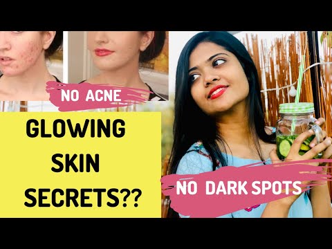 My  Summer Skin Care Secrets for Clear Glowing Skin| Acne Free Skin | Somya luhadia